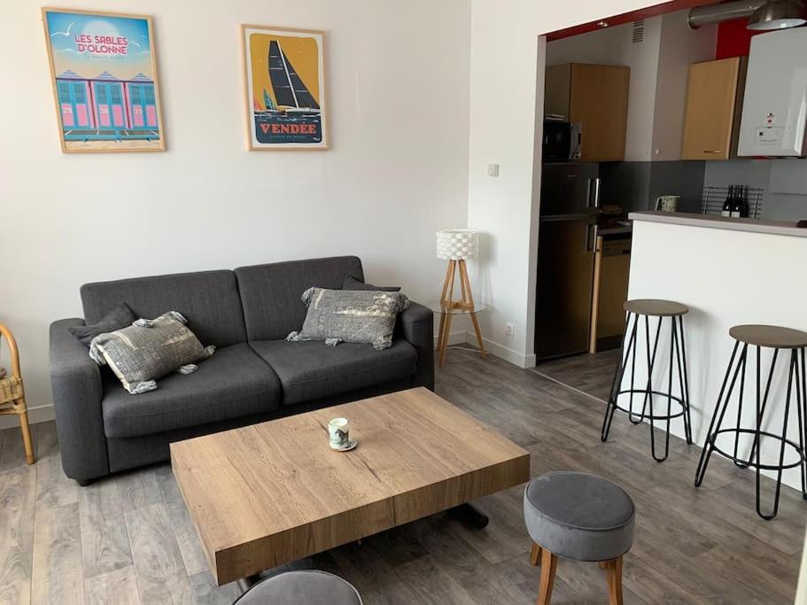 Les Sables D'Olonne, Les Presidents, Charmant Appartement Lumineux, Plage 150 M. Εξωτερικό φωτογραφία